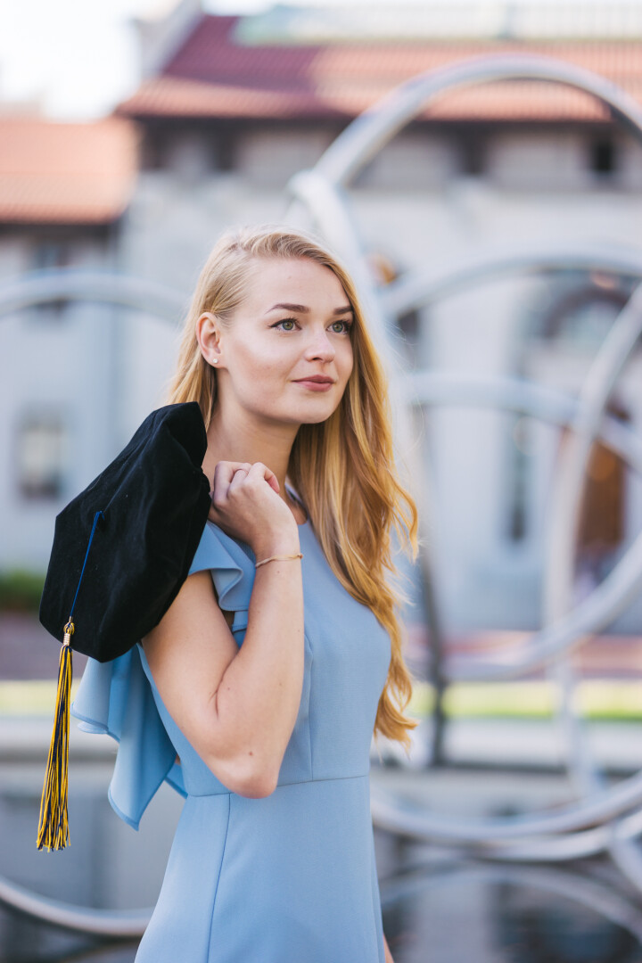 Photograph from the graduation series by Kaz Lewis